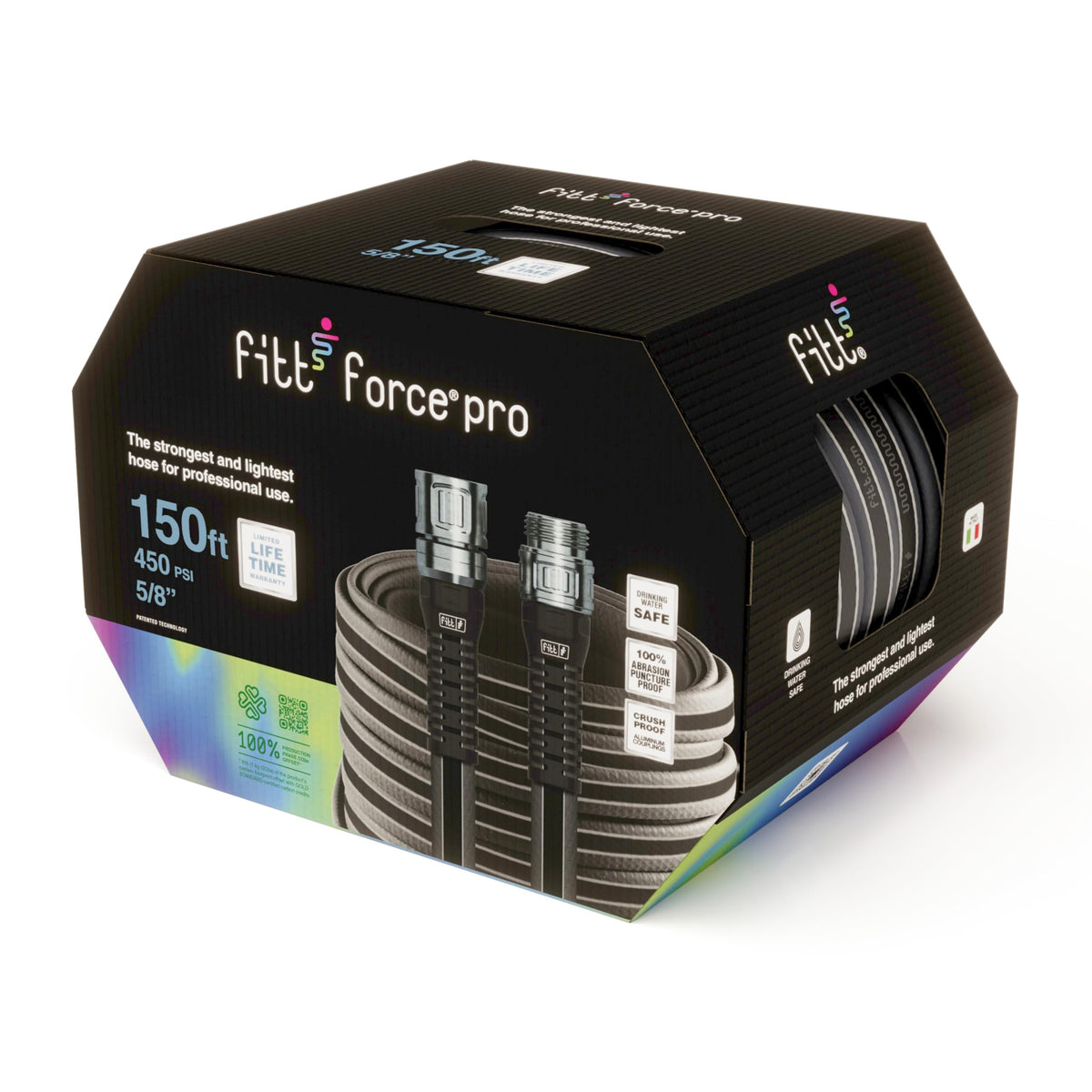 FITT Force Pro hose TPV material PVC-free and drinking water safe