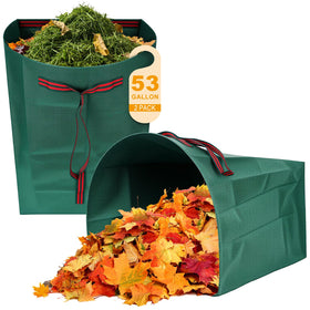Fiudiry leaf collector with 22-inch opening for quick cleanup