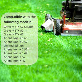 Fivertik drive belt on mower deck highlights 1/2-in x 57-in size.