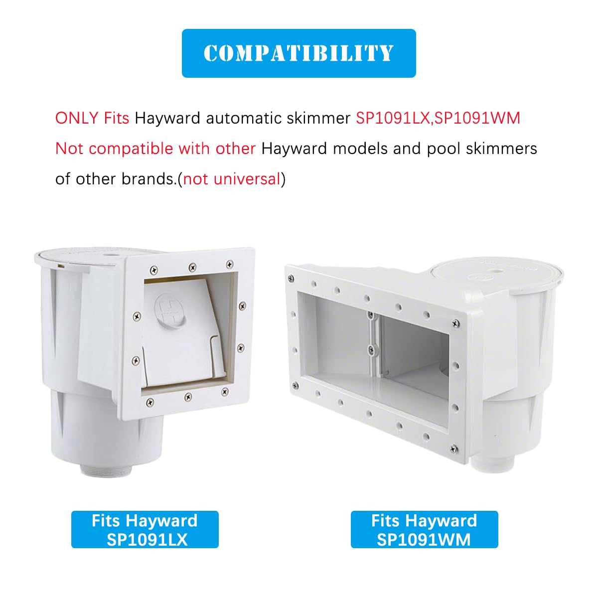 Fivertik SPX1091C top view shows compact, durable basket for reliable skimming.