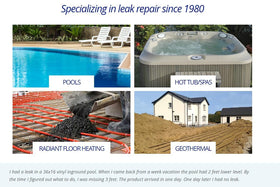 Fix-A-Leak circulation method used during pool treatment