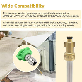 FixBear 3000 PSI rating supports tough cleaning tasks.