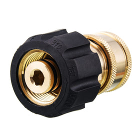 FIXFANS 3/8-inch quick-connect adapter for M22-14mm fitting on pressure washers