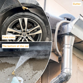 FIXFANS gutter cleaner attachment designed for tough, hard-to-reach areas.