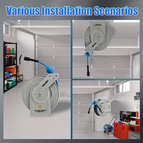 FIXFANS hose 1/4-inch diameter handles high-pressure cleaning effectively.