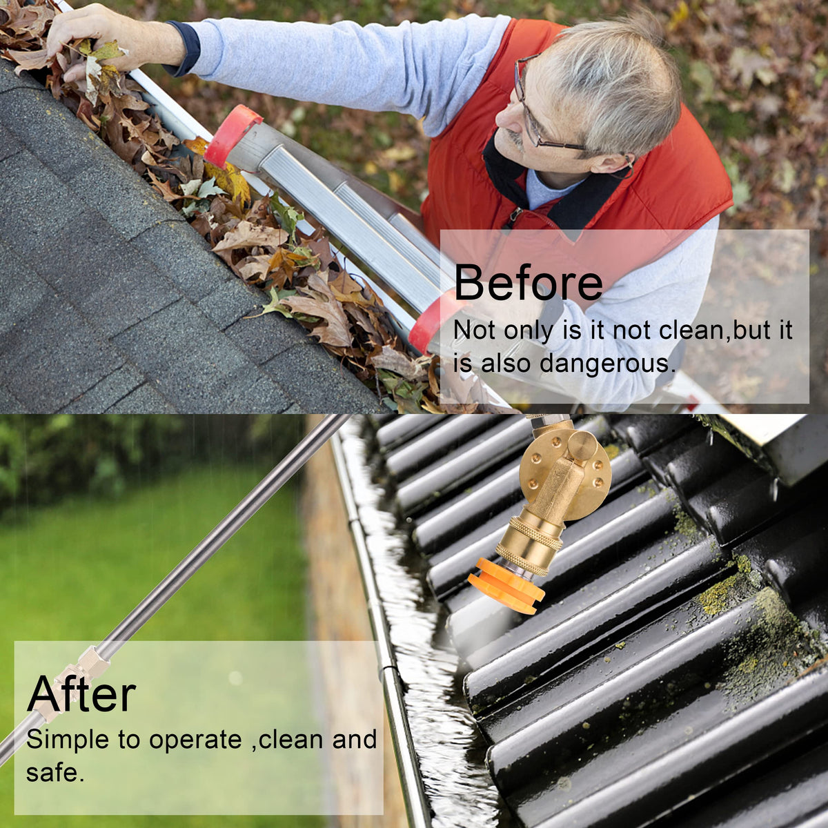 FIXFANS universal compatibility with many pressure washer wands.
