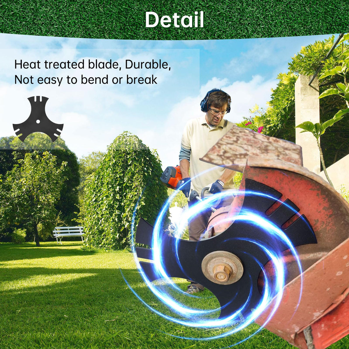 9x9 Fixirons blade size with 5/8 inch center hole