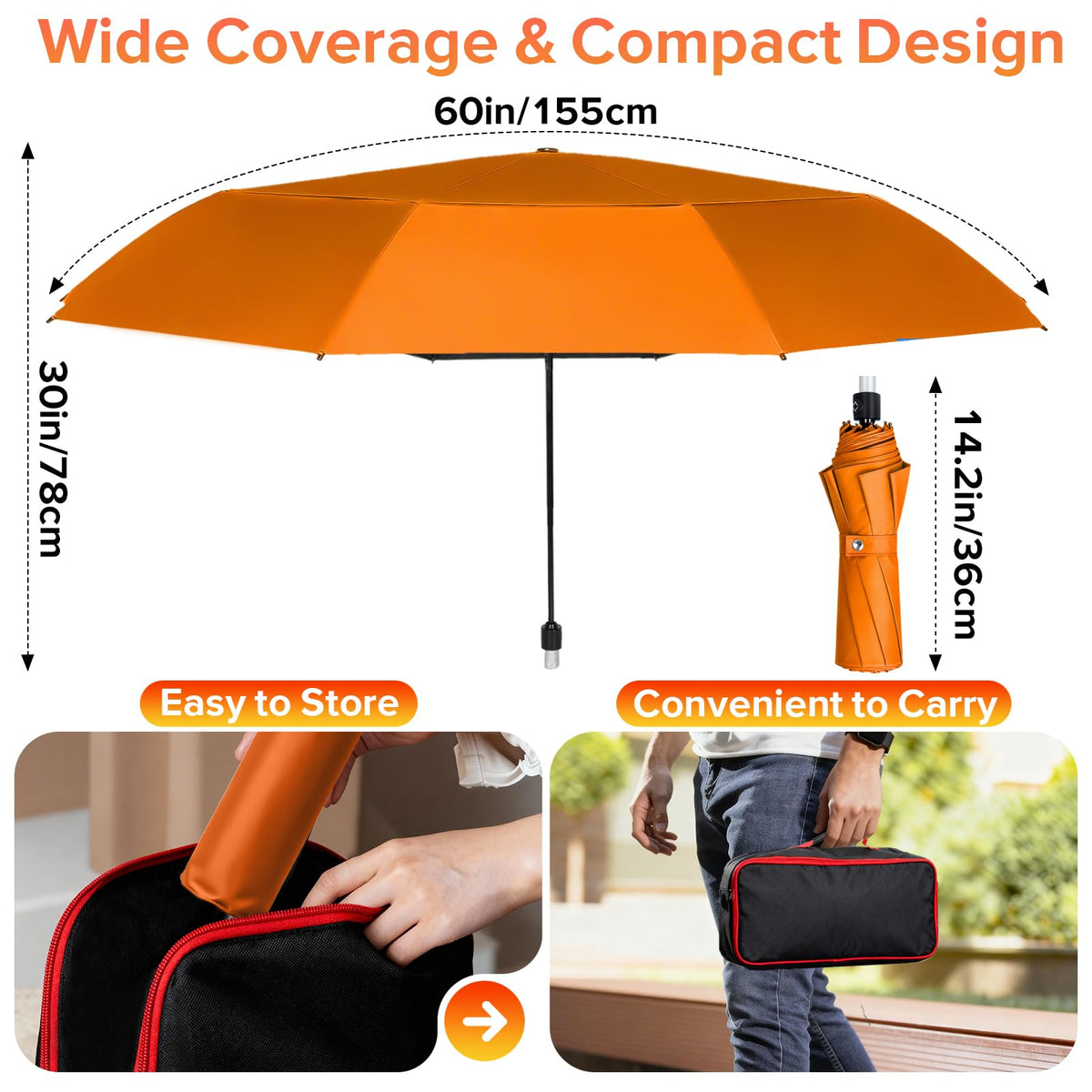 FixOasis compact-folded-canopy fits into the included storage bag for portability
