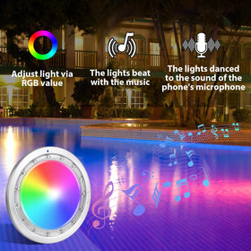 FixOasis pool light remote control in use for quick adjustments