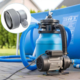 FizzCove adapter in use shows easy 4-pack replacement kit.
