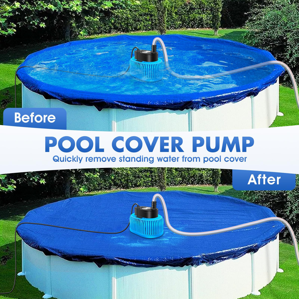 FizZeal ABS shell provides durable outdoors performance on the pump.