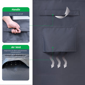 F&J Outdoors all-weather protection shields furniture year-round.