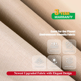 F&J Outdoors UV resistant and waterproof chair cover keeps cushions dry