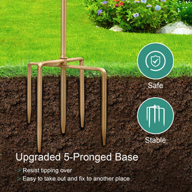 FJJYGYP bird bath ideal for yard patio garden to attract birds