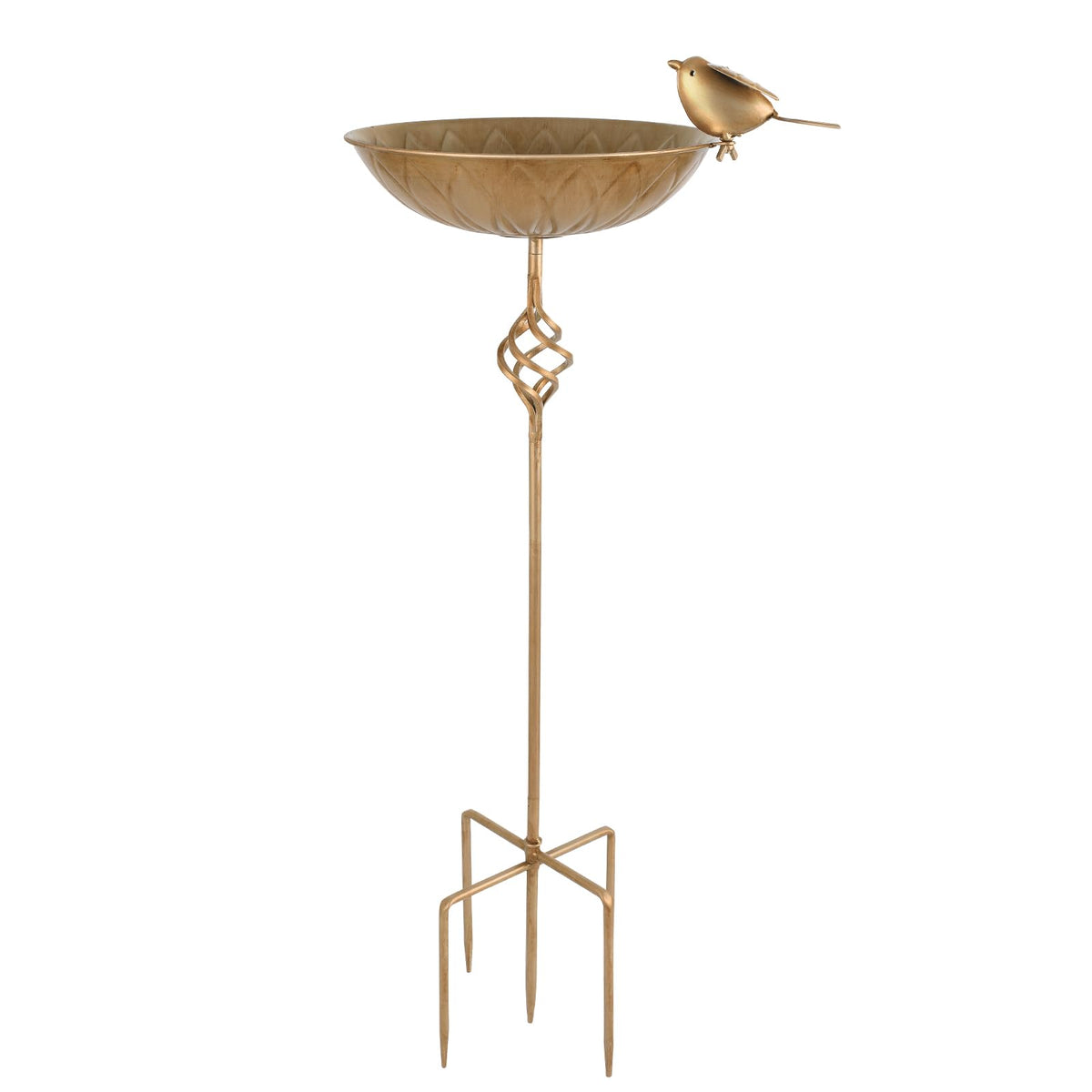 FJJYGYP bird bath outdoor stand shows sturdy construction for all-season garden use