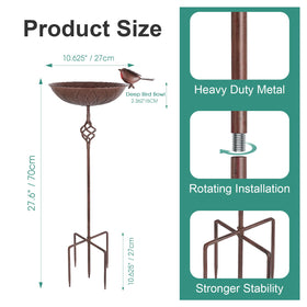 FJJYGYP removable feeding bowl for simple cleaning and refilling.