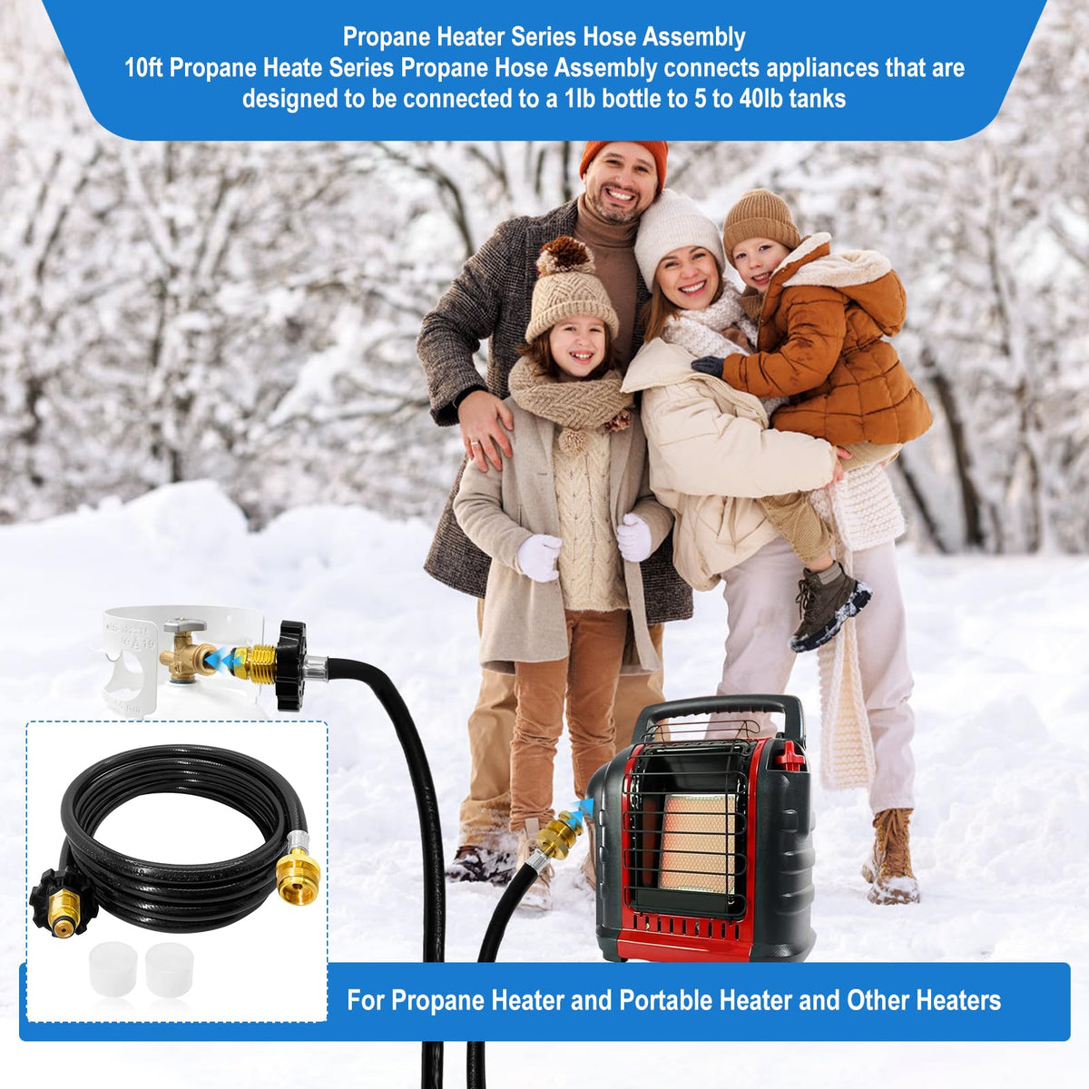 FJXBYWM F273704 POL tank connector with built-in handwheel for easy, secure fit.
