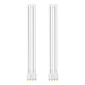 FKBYM 2-pack 36W UV bulbs for quick pond and aquarium replacement