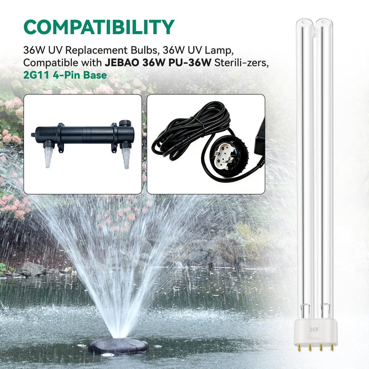 FKBYM JEBao PU-36W compatibility ensures easy Sterili-zers upgrades