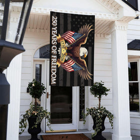 FKCQRJW 250th anniversary flag outdoor weather-ready fabric withstands rain and sun