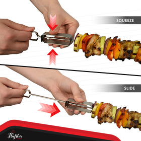 FLAFSTER KITCHEN stainless steel 304 skewers resist rust and last longer