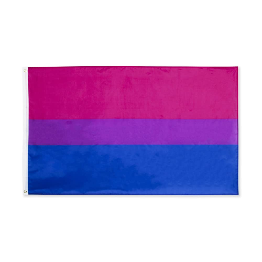 Flaglink Bisexual Flag 3x5ft full banner ready for outdoor display.