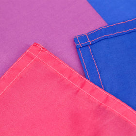 Flaglink bisexual flag UV resistant colors stay vibrant in sunlight.