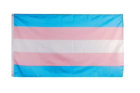 Flaglink transgender flag 3x5 ft for outdoor display with sturdy construction.