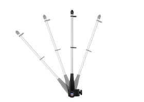 Bracket installation demo for Flagpole-To-Go golf cart flagpole setup