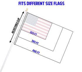 Flags Importer sealed bearing system detail for quiet rotation