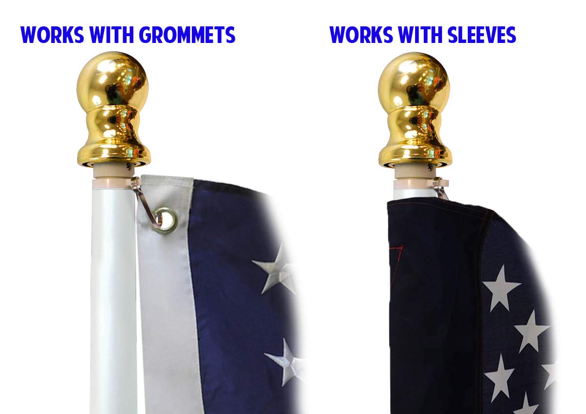 Flags Importer wall-mount setup showcasing secure installation