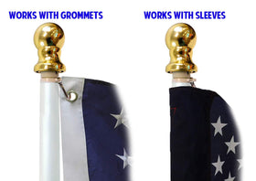 Flags Importer wall-mount setup showcasing secure installation