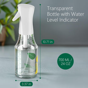 FLAIROSOL Botanica continuous mist demonstrates uniform coverage for lush leaves and vibrant foliage.