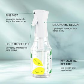 FLAIROSOL Botanica PET material is refillable and helps reduce plastic waste.