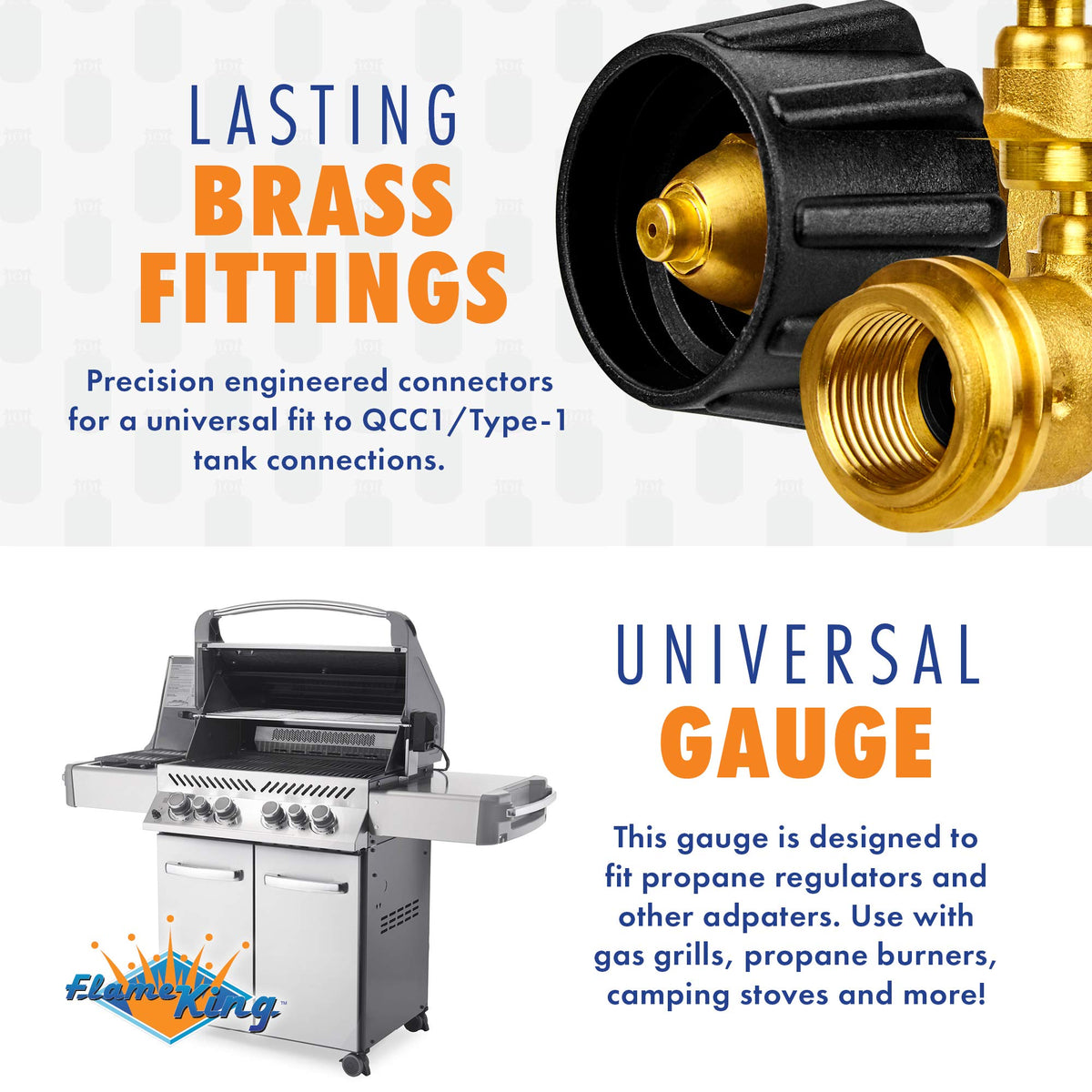 Flame King adapter compatibility expands propane setup options