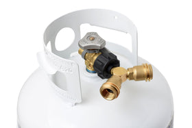 Flame King compatible with BBQ grills and camping stoves for flexible setups.