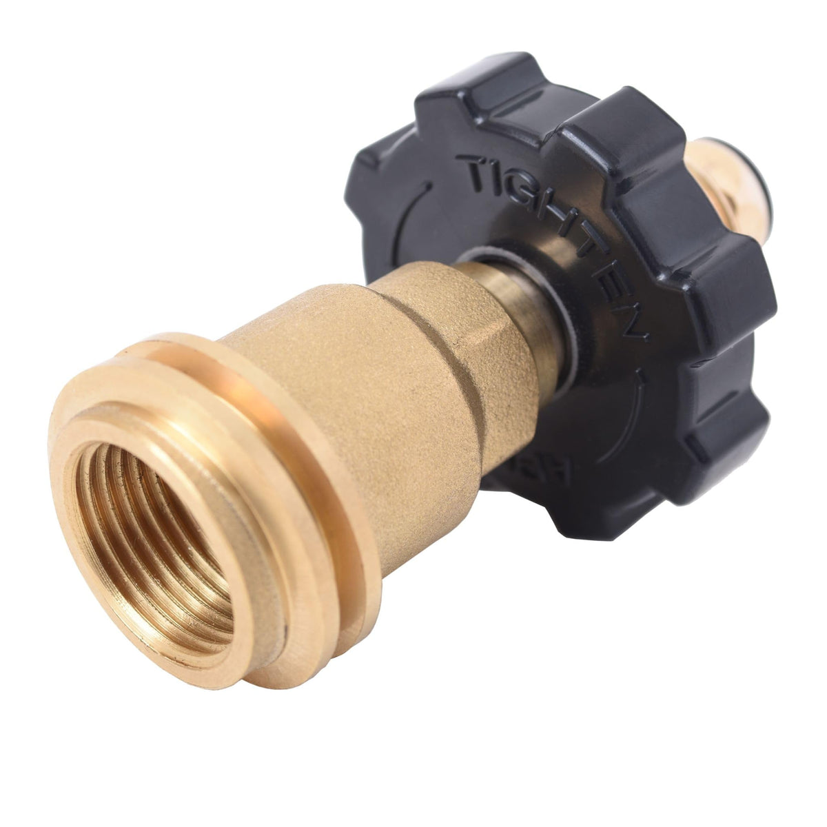 Flame King easy hookup helps connect larger fuel sources safely.