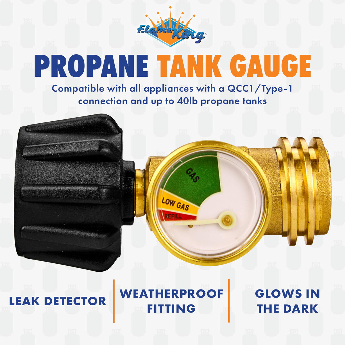 Flame King excess flow valve stops gas flow during surge events