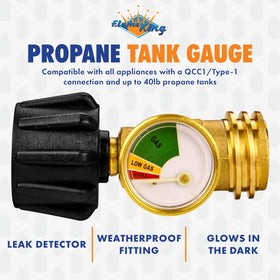 Flame King excess flow valve stops gas flow during surge events