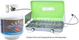 Flame King packaging weight emphasis for easy handling