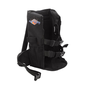 Flame King padded-shoulder-straps provide cushioned support during carries.
