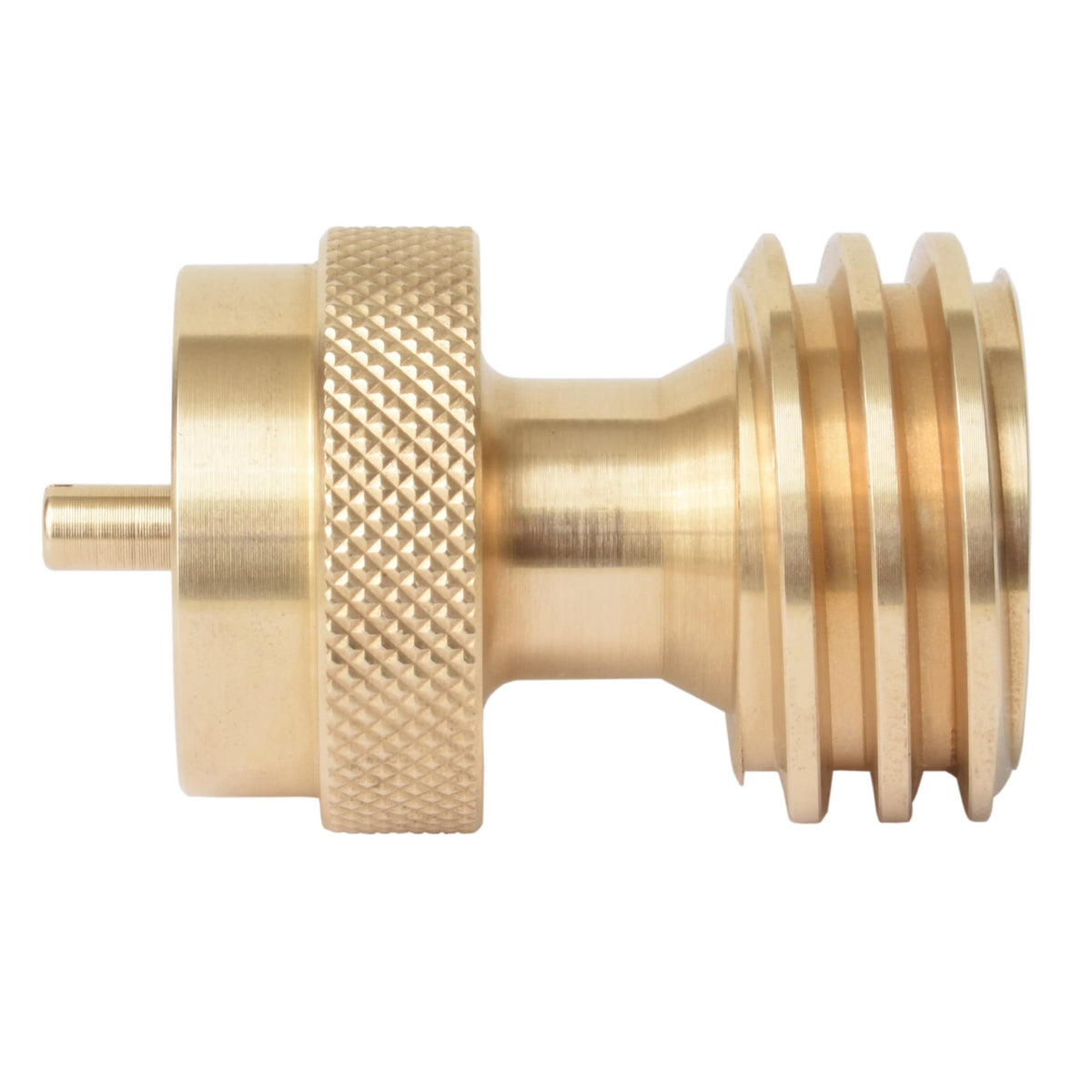 Tight connection reduces leaks for safer outdoor cooking.