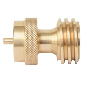 Tight connection reduces leaks for safer outdoor cooking.