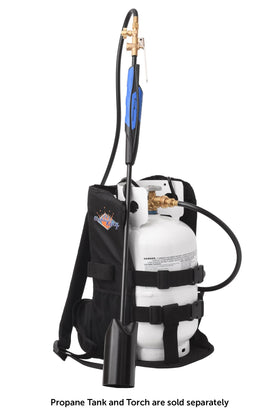 Flame King tank-securement-steel-clips keep the cylinder in place securely.