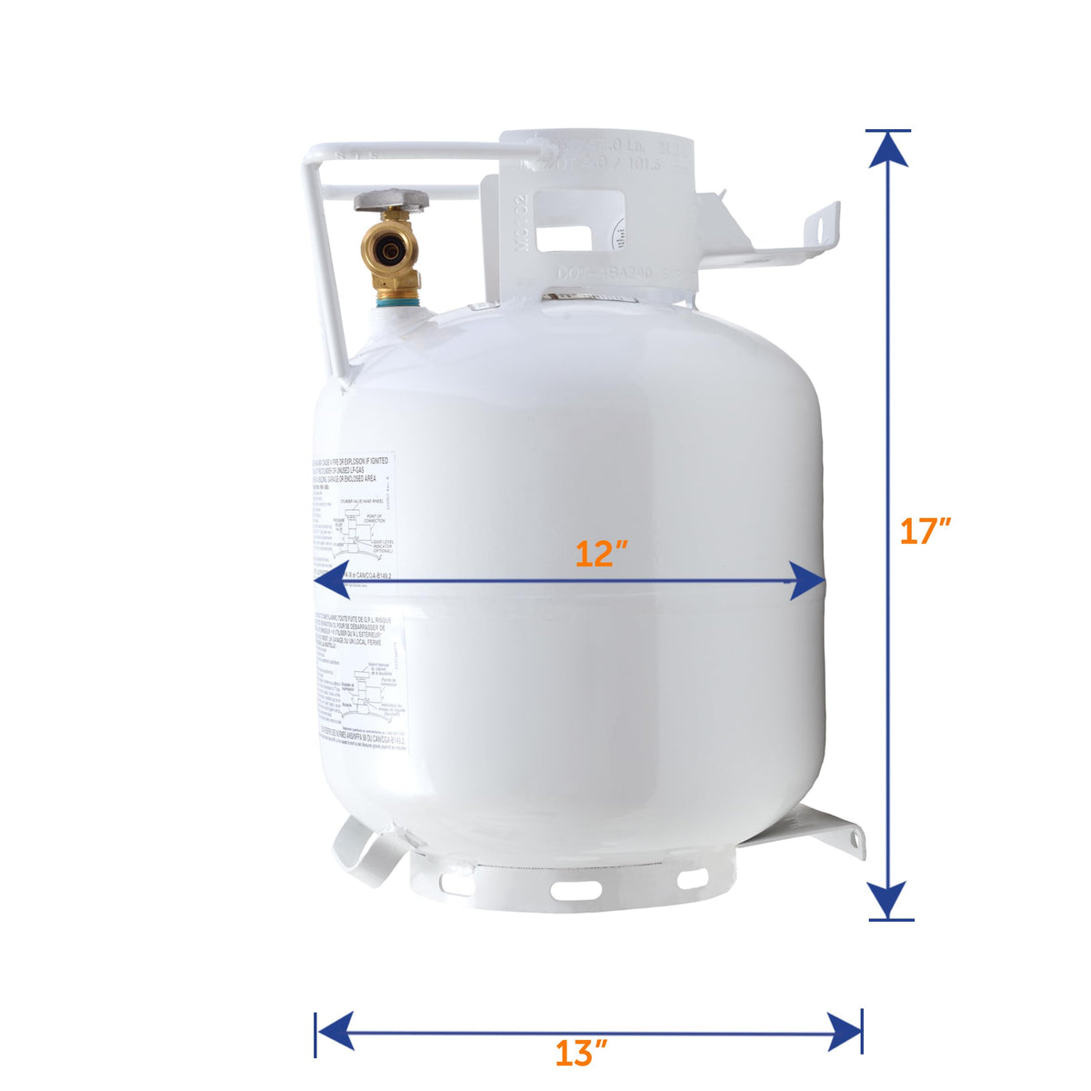 Flame King YSN201HZL Type 1 valve with overflow protection