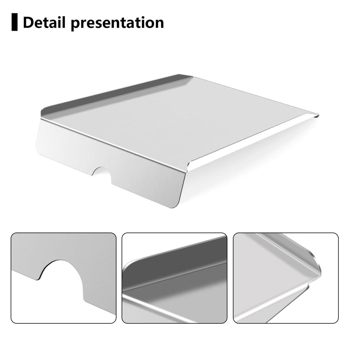 FlameDuty LilTex Elite drip pan offers a sturdy fit and easy installation.