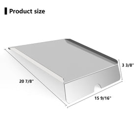 FlameDuty Pro 575 drip pan replacement keeps grilling clean and efficient.