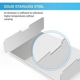 Durable FlameDuty heat baffle for Pit Boss 1300 minimizes warping and hot spots.