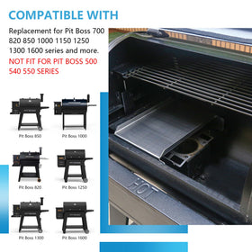 FlameDuty heat diffuser for Pit Boss 820 supports consistent cooking with less hot spots.