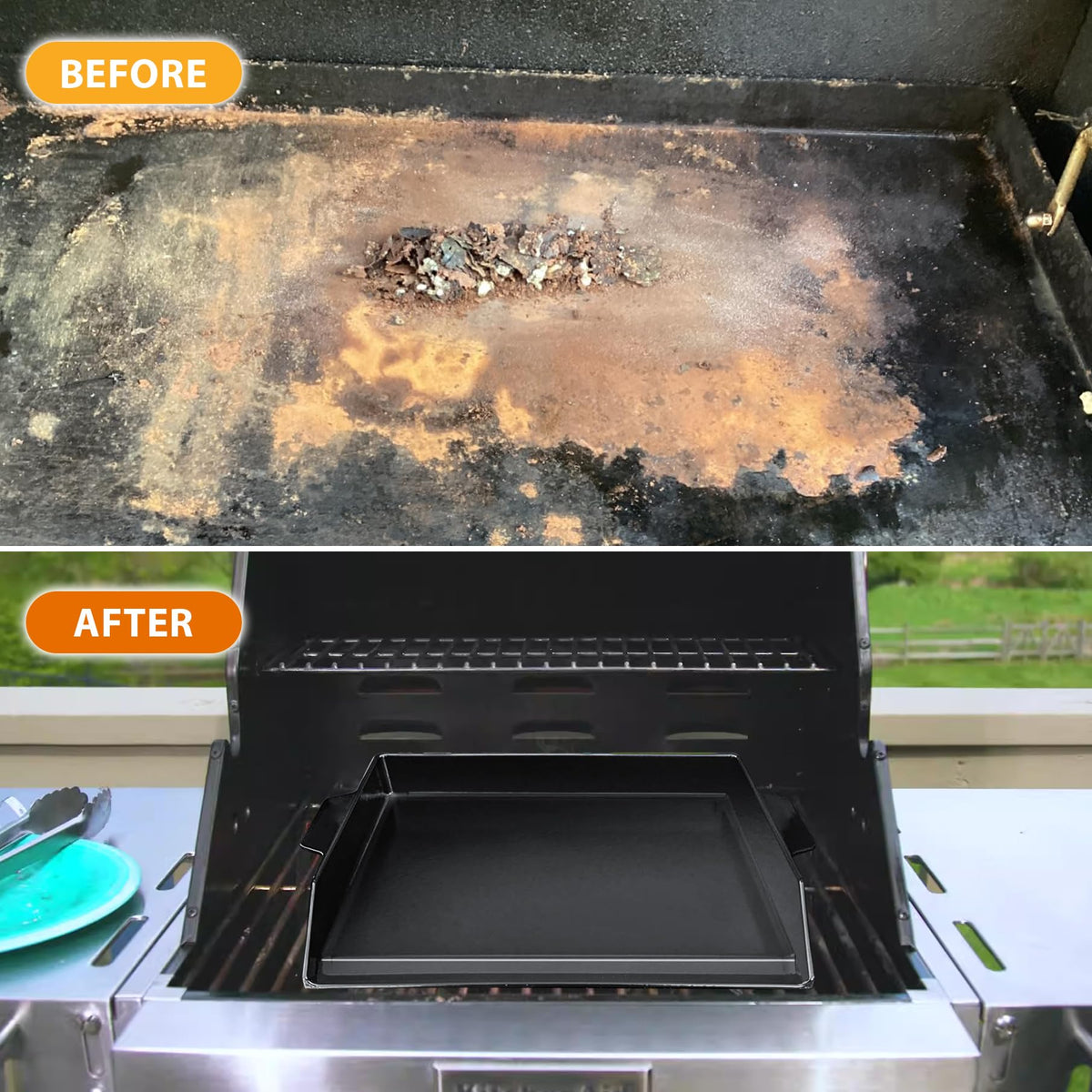FlameDuty teppanyaki pan for stove top, versatile home cooking potential.